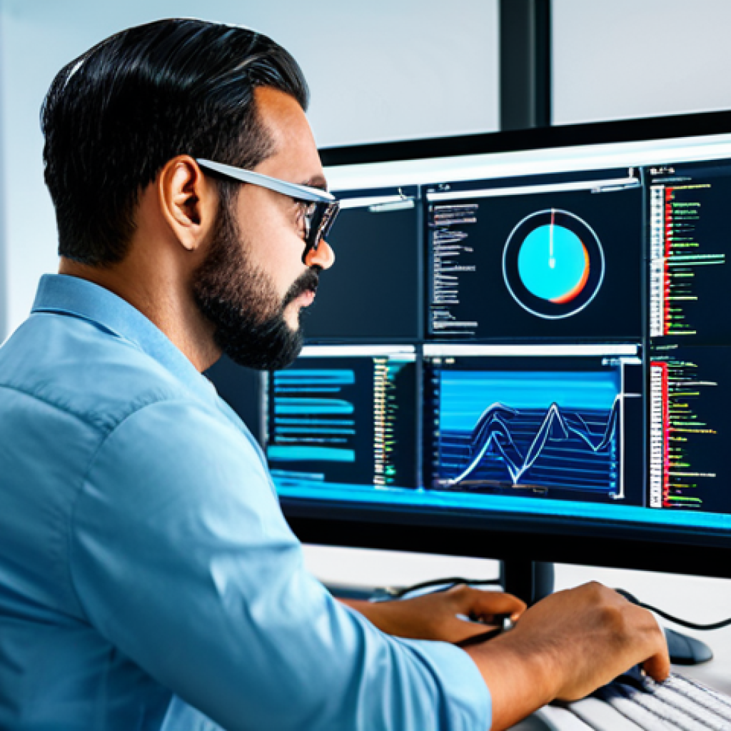 소프트웨어 공급망 보안을 위한 고급 기술 - Automated Security Testing in Development**

"A software developer in a modern, brightly lit office,...
