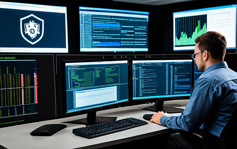 소프트웨어 공급망 보안을 위한 고급 기술 - Automated Security Testing in Development**

"A software developer in a modern, brightly lit office,...