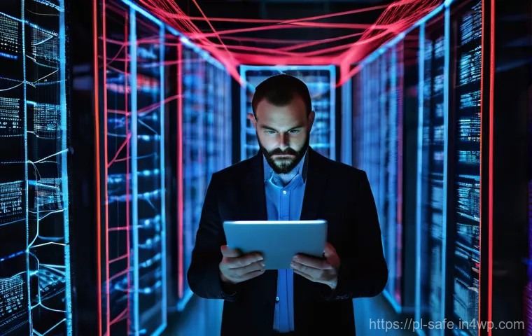 소프트웨어 공급망 보안과 제3자 관리의 중요성 - **Image Prompt: The Vulnerable Digital Spiderweb of Supply Chains**
    A concerned Polish IT profes...