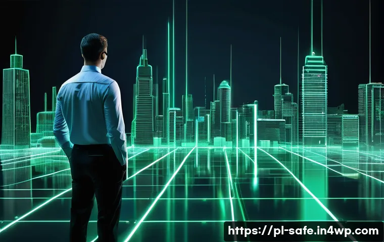 소프트웨어 공급망 보안과 기업의 지속 가능성 - **Prompt 1: The Complex Software Ecosystem Under Scrutiny**
    "A highly detailed, intricate illust...